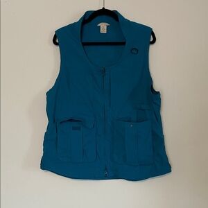 Duluth Trading Co Blue Outdoor Vest